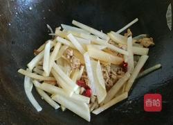 白萝卜小炒肉的做法图解7
