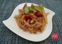 白萝卜小炒肉的做法图解9