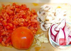 番茄蘑菇肉丸的做法图解1
