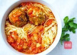 番茄蘑菇肉丸的做法图解16