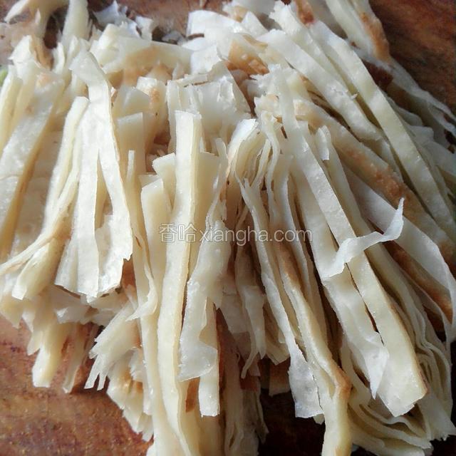 大饼切丝