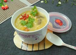 平菇酱汁疙瘩汤