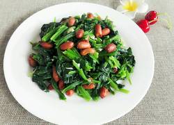 菠菜果仁（花生米）
