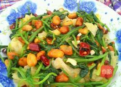 凉拌银耳菠菜的做法图解7