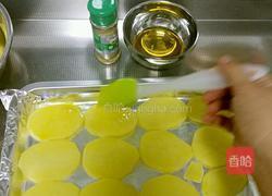 烤箱烤土豆片的做法图解4