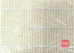 Illustration of how to make sushi 7