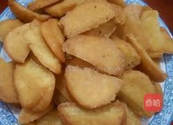 青菜炒扎饼的做法图解1