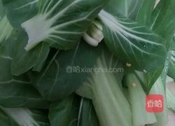 青菜炒扎饼的做法图解2