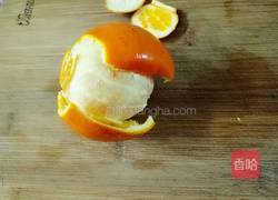 速剥橙子的做法图解4