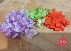 菠萝炒饭的做法图解2