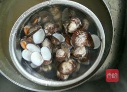 葱拌毛蚶的做法图解1
