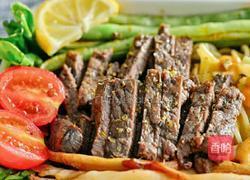 牛排简餐的做法图解1