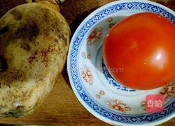 番茄炒藕的做法图解1
