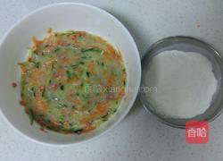 杂蔬火腿鸡蛋饼的做法图解4
