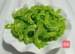 蜜汁苦瓜的做法图解4