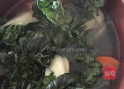 奶白菜龙骨汤的做法图解5