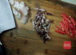 腊肉蒜苔的做法图解1