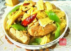 腐竹鸡肉的做法图解9
