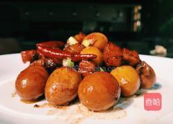 鹌鹑蛋红烧肉的做法图解11