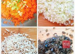 胡萝卜素什锦饺子的做法图解2