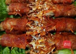 培根金针菇的做法图解1