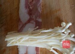 培根金针菇的做法图解4