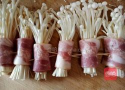 培根金针菇的做法图解5