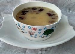 红枣玉米面粥