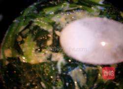 菠菜虾皮蛋花汤的做法图解4
