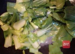 油菜烧面筋的做法图解5