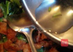 油菜烧面筋的做法图解7