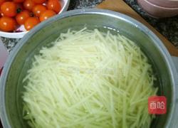 葱香土豆肉丝的做法图解2