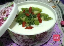 自制猕猴桃酸奶的做法图解12