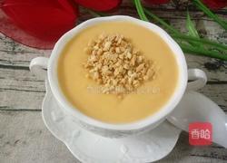 瘦身花生红薯牛奶汤的做法图解1