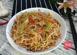 肉炒酸萝卜的做法图解7