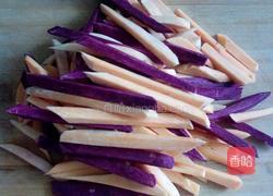 炸红薯条的做法图解1