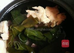 海带炖老鸭汤的做法图解3