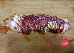 荷兰豆炒腊肠的做法图解4