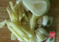 油菜汤面的做法图解2