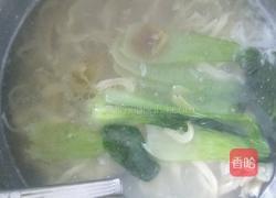 油菜汤面的做法图解9