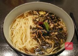 雪菜肉丝面的做法图解13