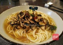 雪菜肉丝面的做法图解14