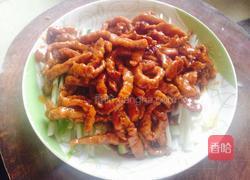 冒牌京酱肉丝的做法图解12
