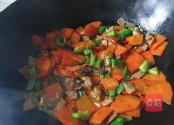 胡萝卜炒肉的做法图解8