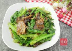 豆豉鯪魚(yú)油麥菜的做法圖解11