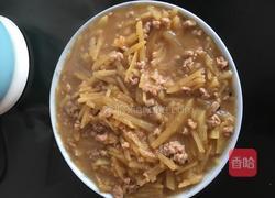 土豆丝炒肉末的做法图解8