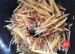 土豆丝炒肉末的做法图解5