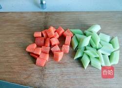 西芹腰果虾仁的做法图解4