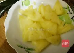 菠萝炒木耳的做法图解3