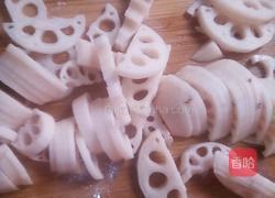 酸甜藕片的做法图解3